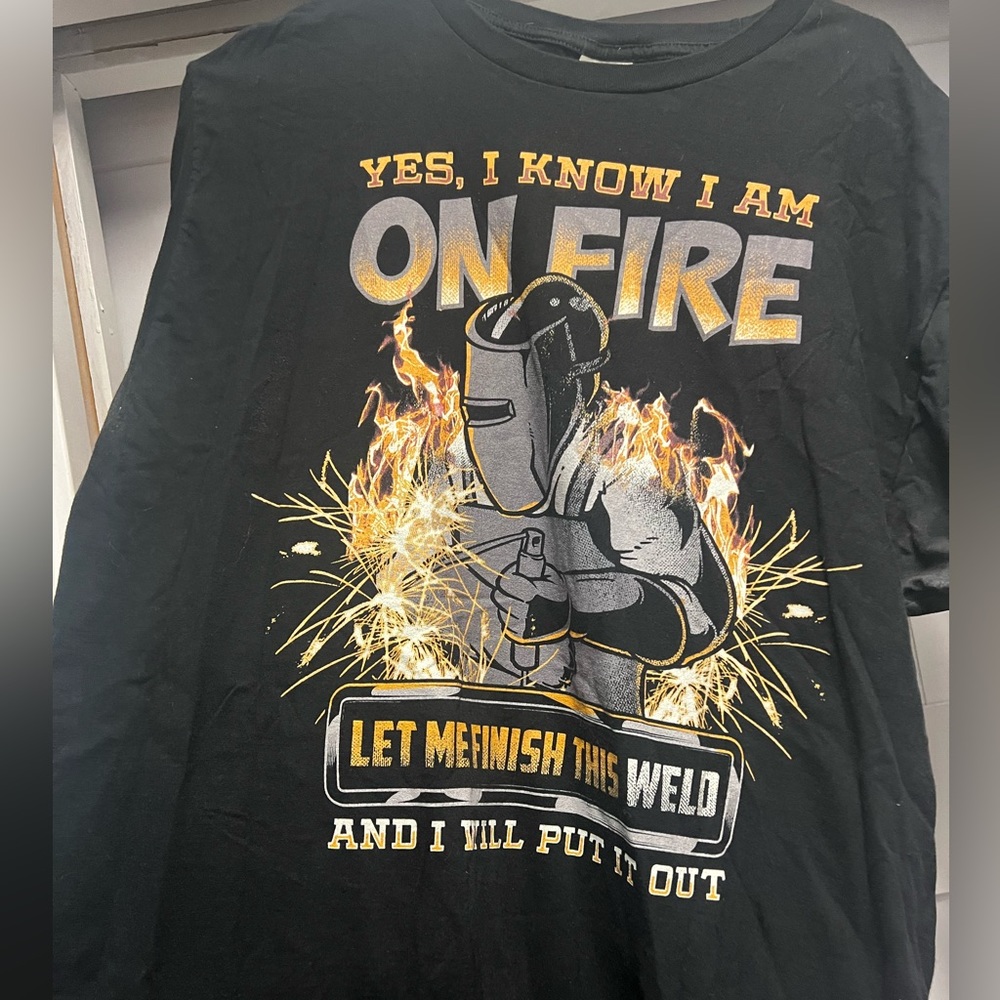 Welder T Shirt size XL